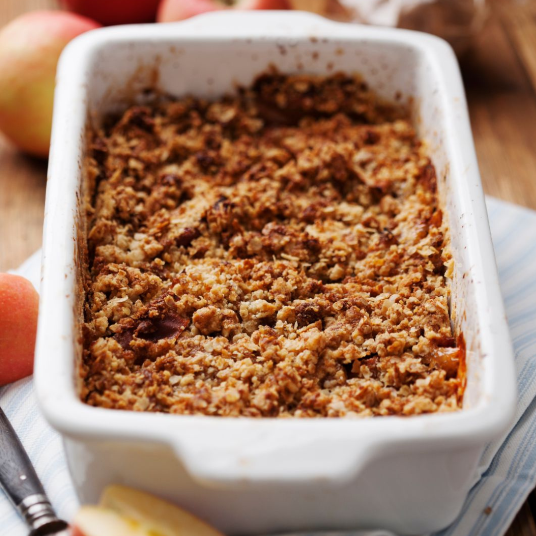 Apple & Pear Granola Butter Crumble – Granola Butter Co