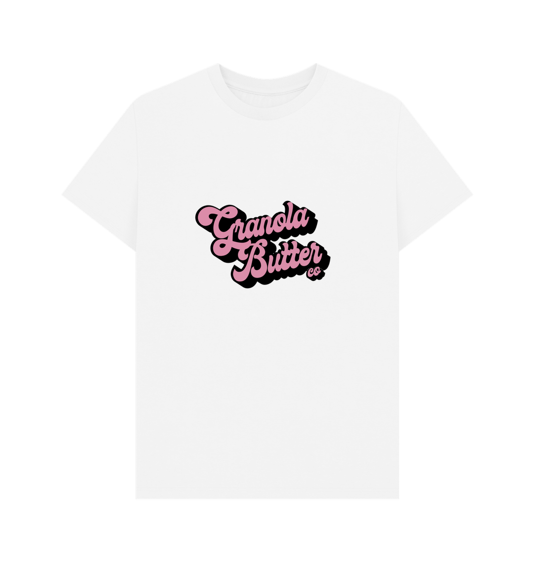 White Pink Logo T-shirt