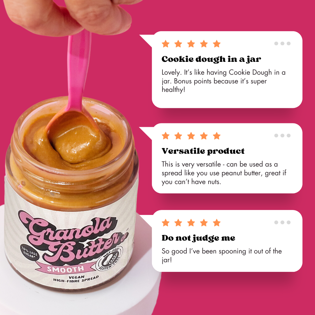 Cookie Dough Granola Butter
