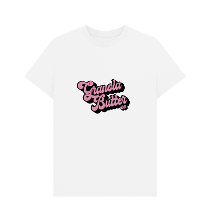 White Pink Logo T-shirt