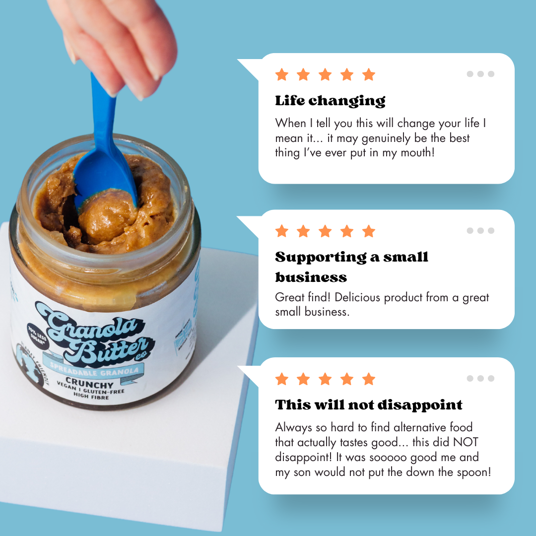 Cookie Dough Granola Butter